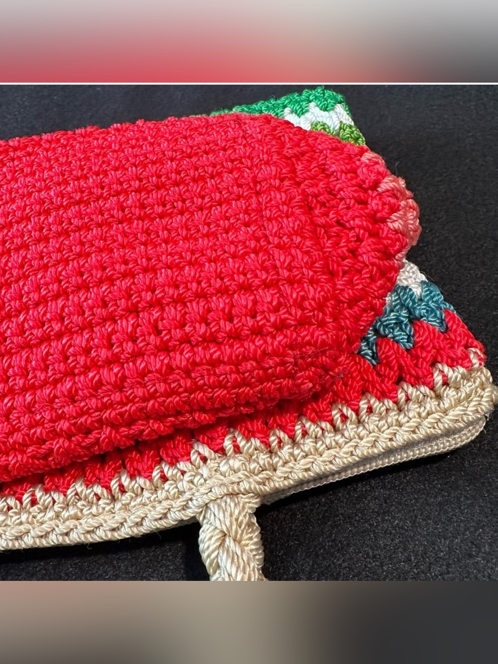 The Sak Multicolor Crochet Tote Bag - Picture 4 of 6